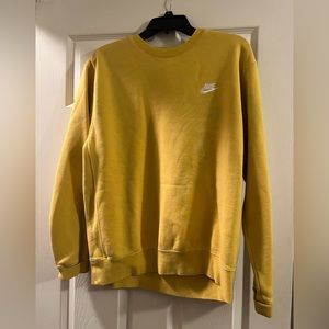 Yellow Nike Sweatshirt